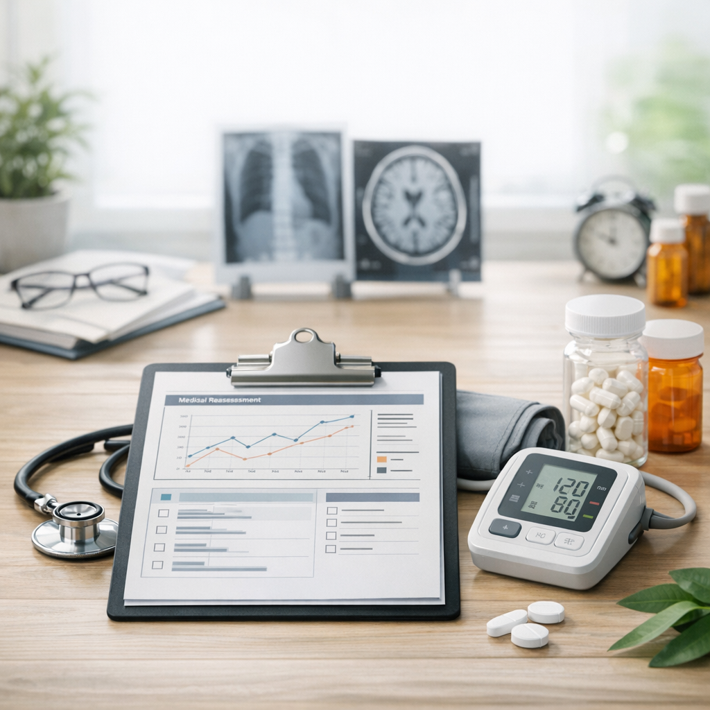 medical reassessment recovery illustration for Medical reassessments during recovery