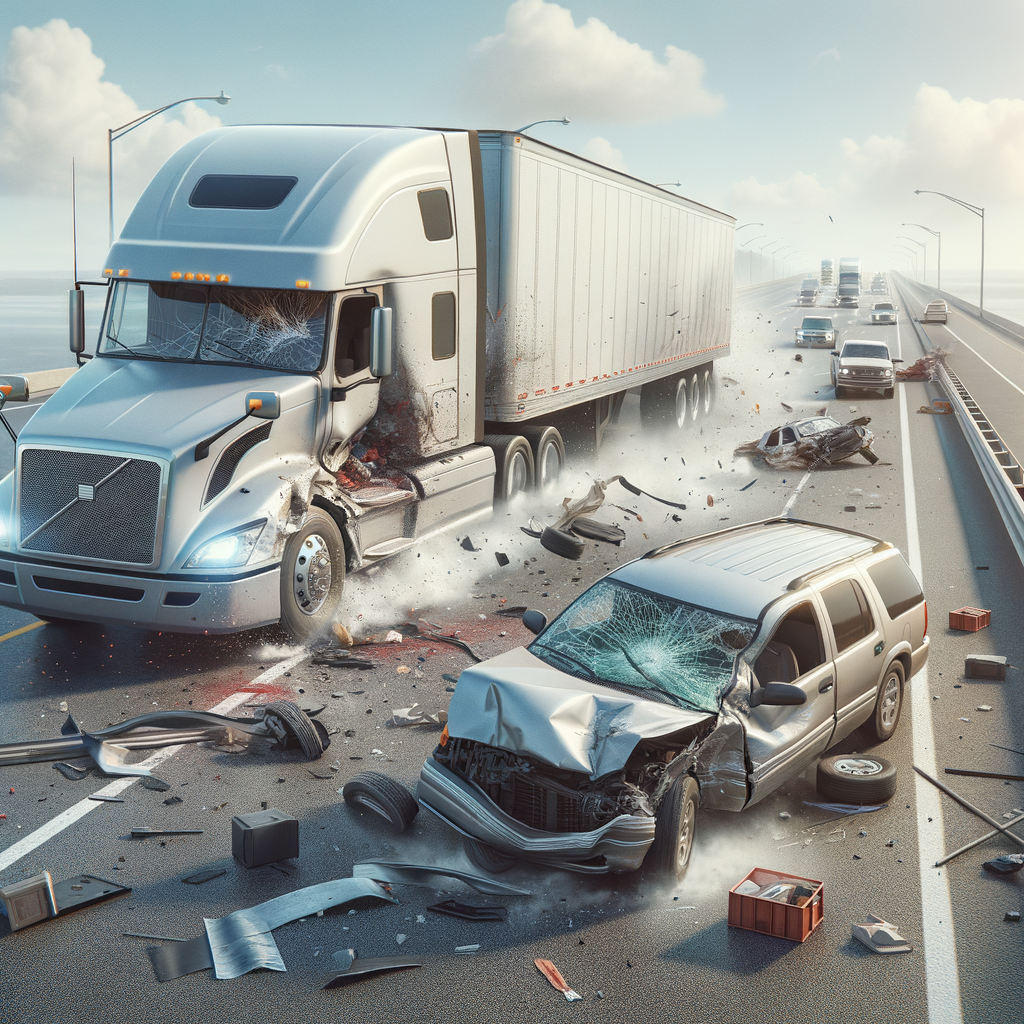 rear end semi crash illustration for Stunning Insights: Understanding Rear End Semi Truck Crashes Effectively
