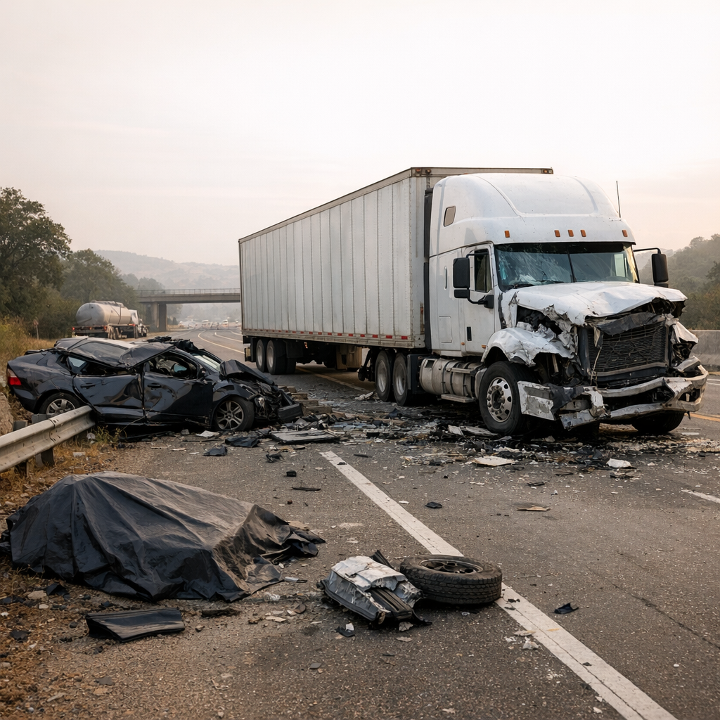 fatal big rig circumstances illustration for Understanding fatal big rig accident circumstances