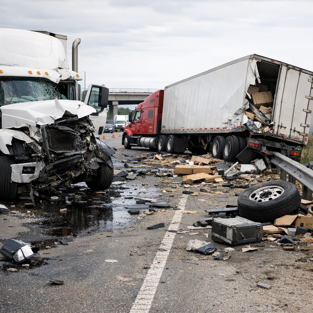 challenges major truck crash illustration for What challenges follow major truck collisions