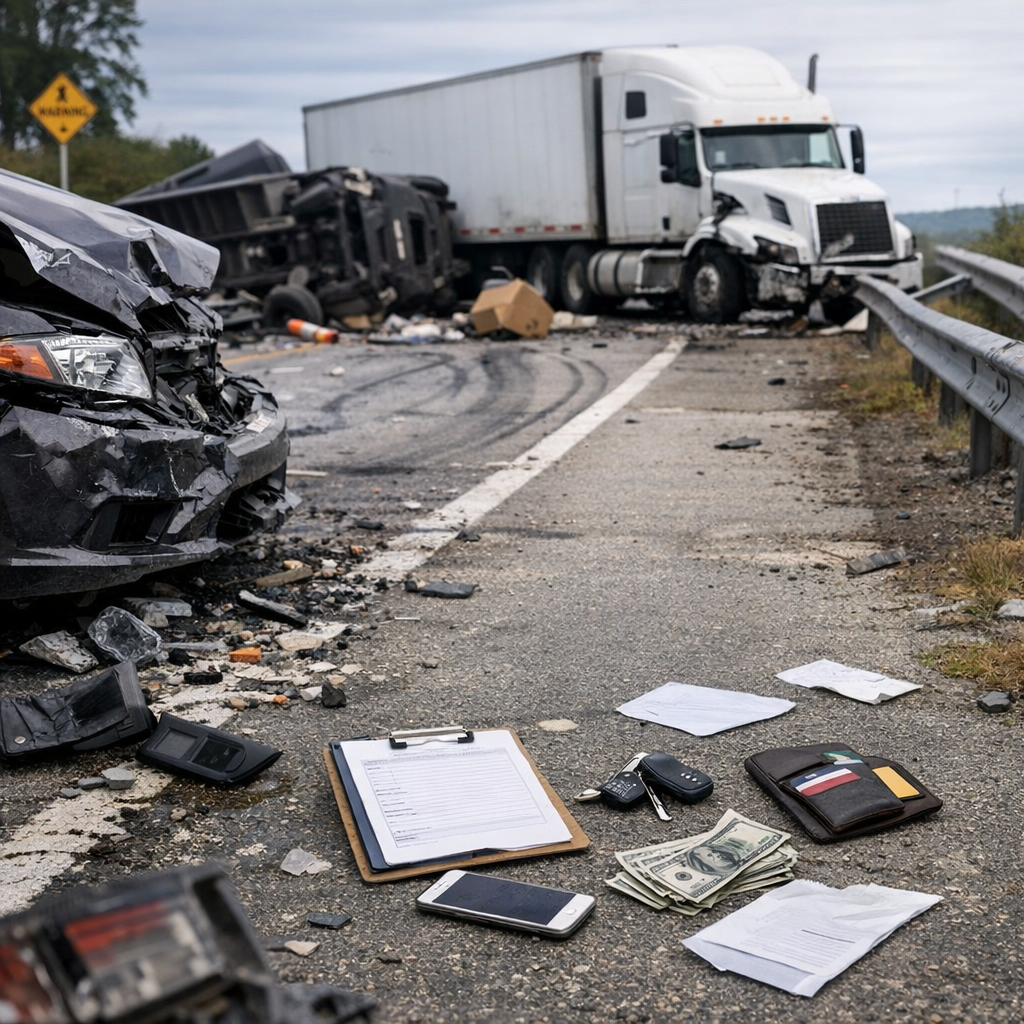 concerns after truck accident illustration for What concerns do people have after truck accidents