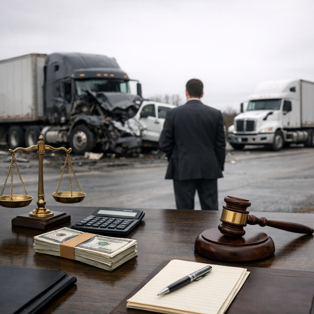 attorney fees wrongful death truck illustration for 1. Decoding Attorney Fees in Wrongful Death Truck Cases 2. Truck Accident