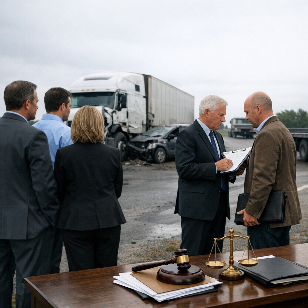 multiple defendants wrongful death truck illustration for 1. Understanding the Role of Multiple Defendants in Wrongful Death