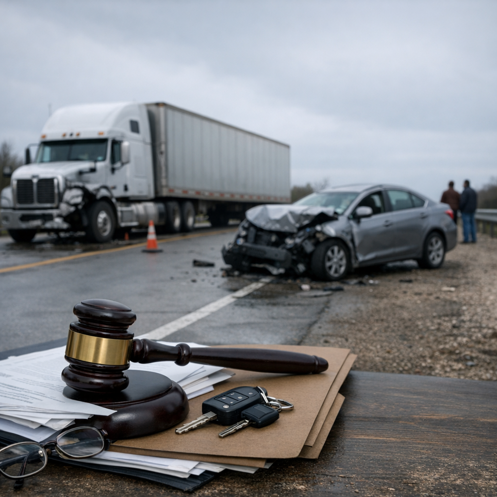 denied wrongful death claim truck illustration for Denied Wrongful Death Claim: The Truck Case Impact