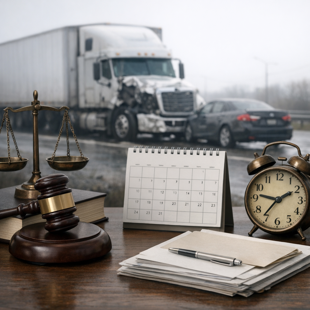 statute limitations wrongful death truck illustration for Sure, here are some engaging headline options: 1. Uncover the Statu