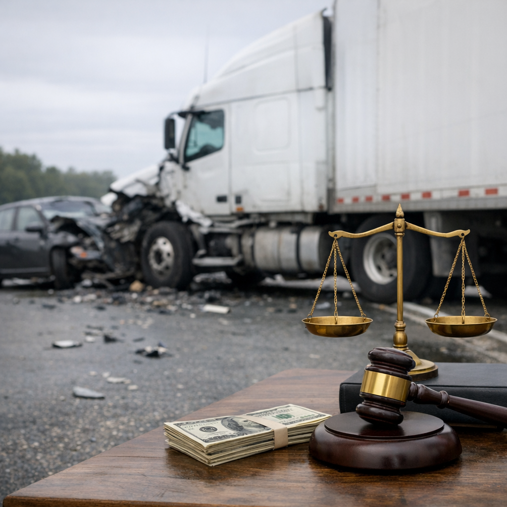 damage caps wrongful death truck illustration for Sure! Here are some engaging headline options: 1. Unpacking the Impact of D