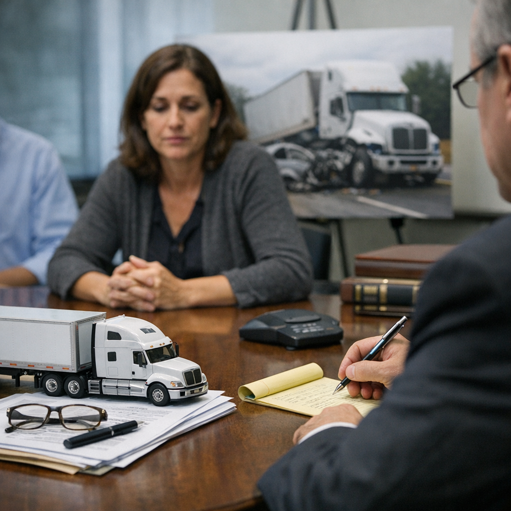 deposition wrongful death truck illustration for Sure, here are some engaging headlines for your topic: 1. Uncovering the Rol
