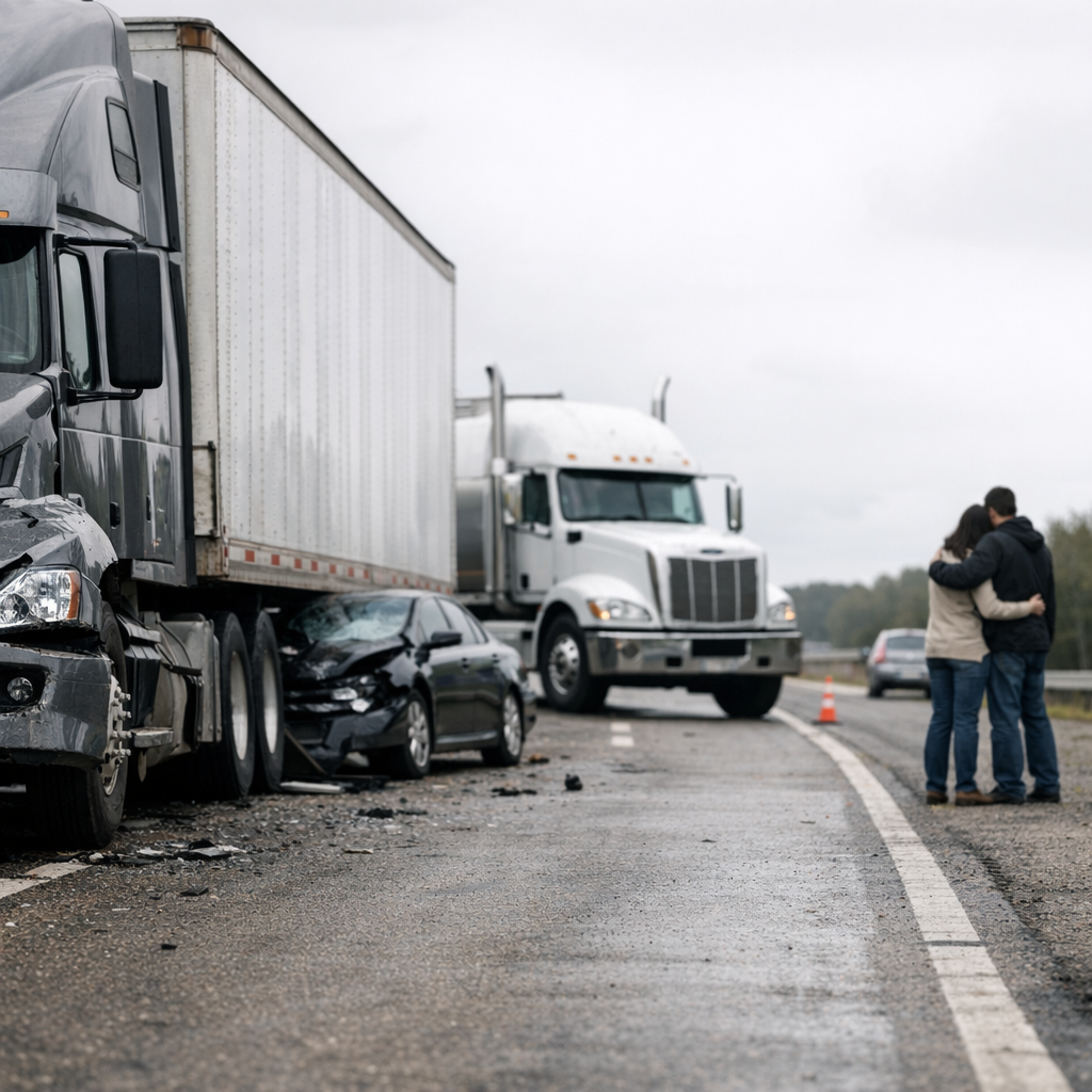 joint liability wrongful death truck illustration for Understanding Joint Liability in Wrongful Death Truck Cases