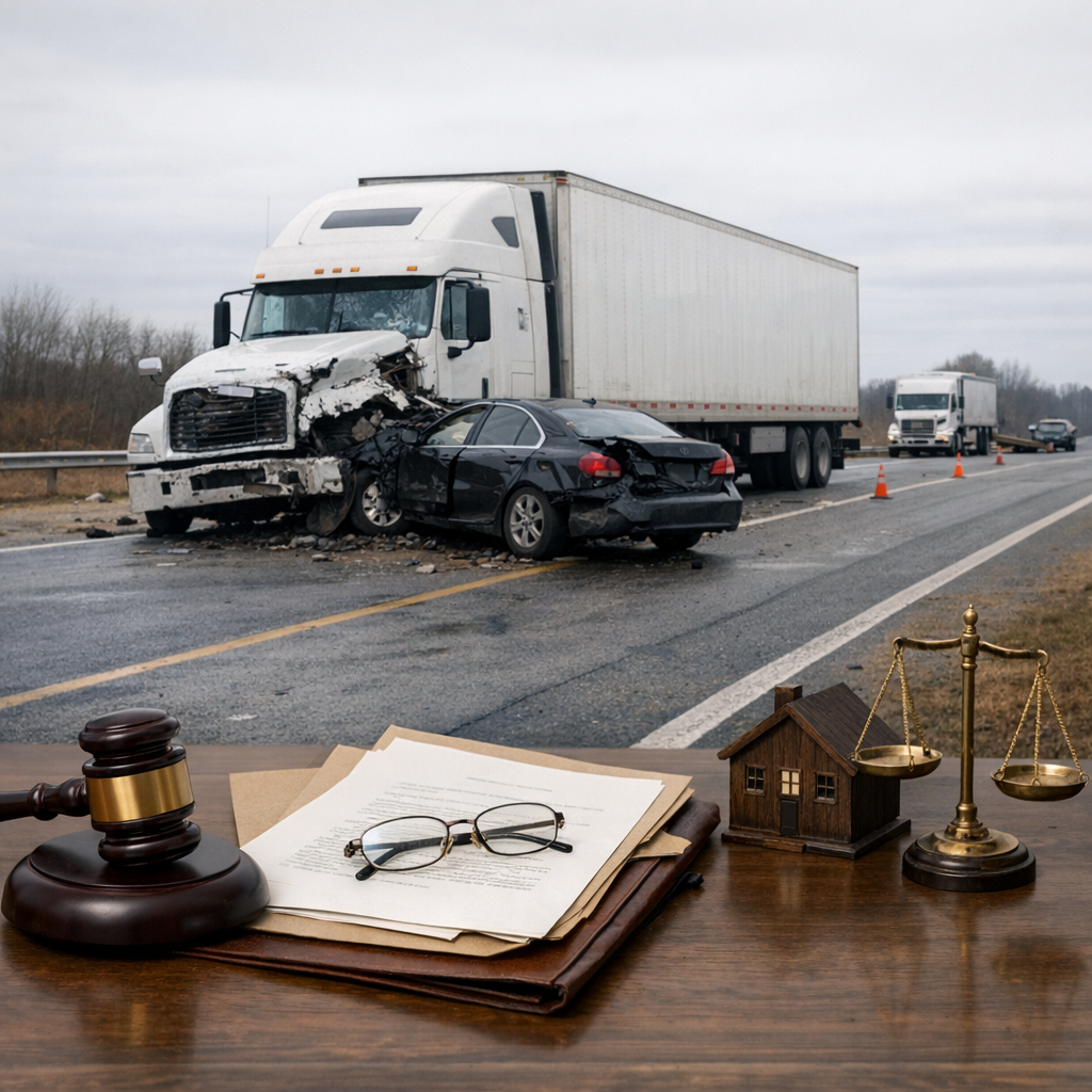 probate wrongful death truck illustration for Understanding Probate in Wrongful Death Truck Cases