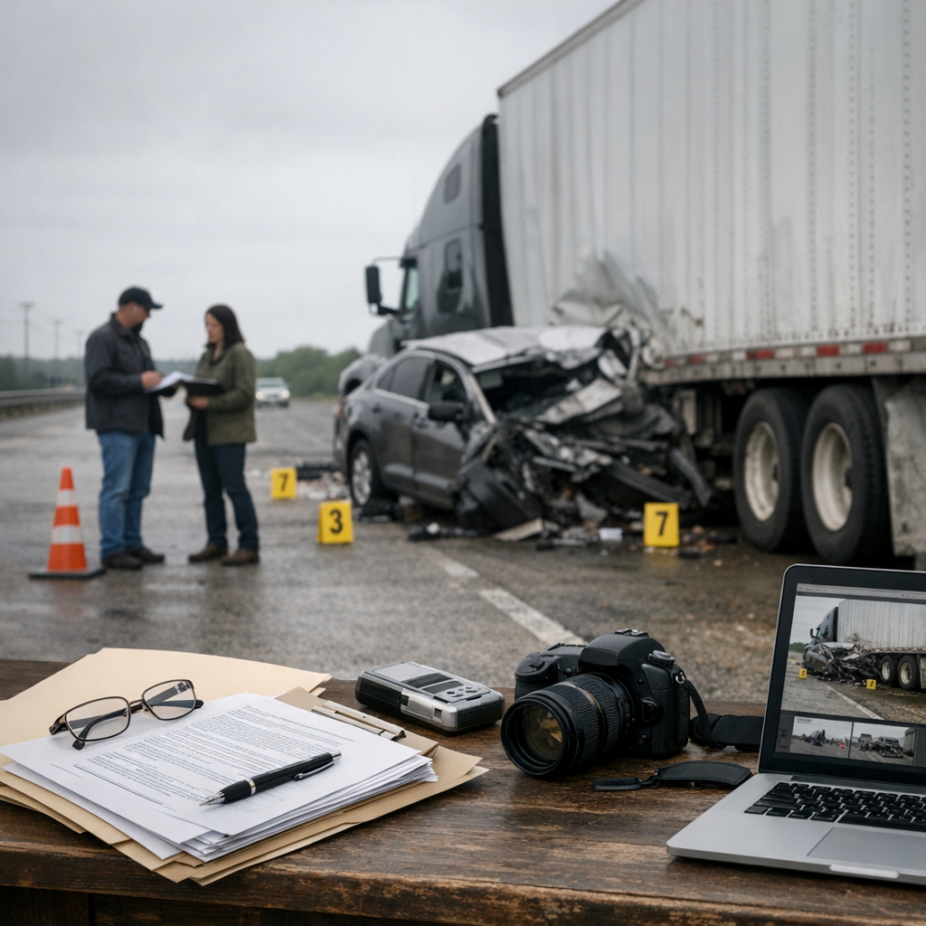 discovery wrongful death truck illustration for Unlocking Discovery: Inside Wrongful Death Truck Accident Lawsuits