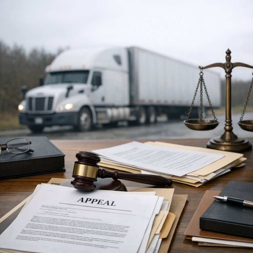 appeal wrongful death truck illustration for Unraveling the Appeal Process in Wrongful Death Truck Accident Cases